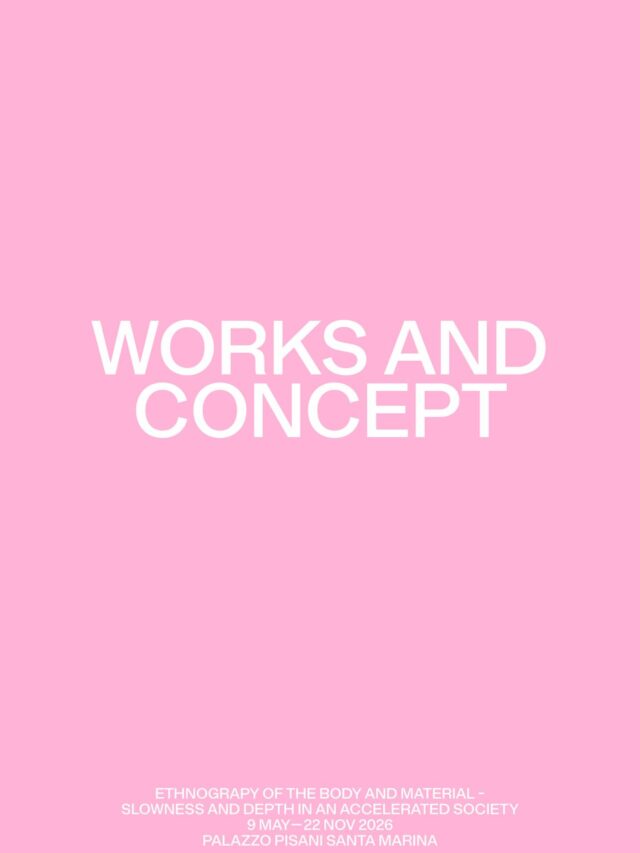 WORKS AND CONCEPT

The exhibition shines a light on an alternative sense of time and bodily perception inherent in the act of making,in a world where information and consumption circulate instantly.

The exhibition examines the practices of artists who engage closely with materials, work with their hands, and take time to create, interpreting their work within cultural and social contexts.

Featuring artists working with diverse materials such as ceramics, glass, lacquer, textiles, embroidery, and woodcarving, the exhibition reveals varied expressions of “slowness” and “depth.” 

Through their work, the complex relationships between the body, material, and time are explored from multiple perspectives.

Rather than presenting meanings that are immediately grasped, the exhibition emphasizes the experience itself — walking, pausing, and shifting perspectives to engage with materials. 

In this way, visitors’ own bodies become part of this small-scale “ethnography”.

#goforkogei #LaBiennaleDiVenezia #BiennaleArte